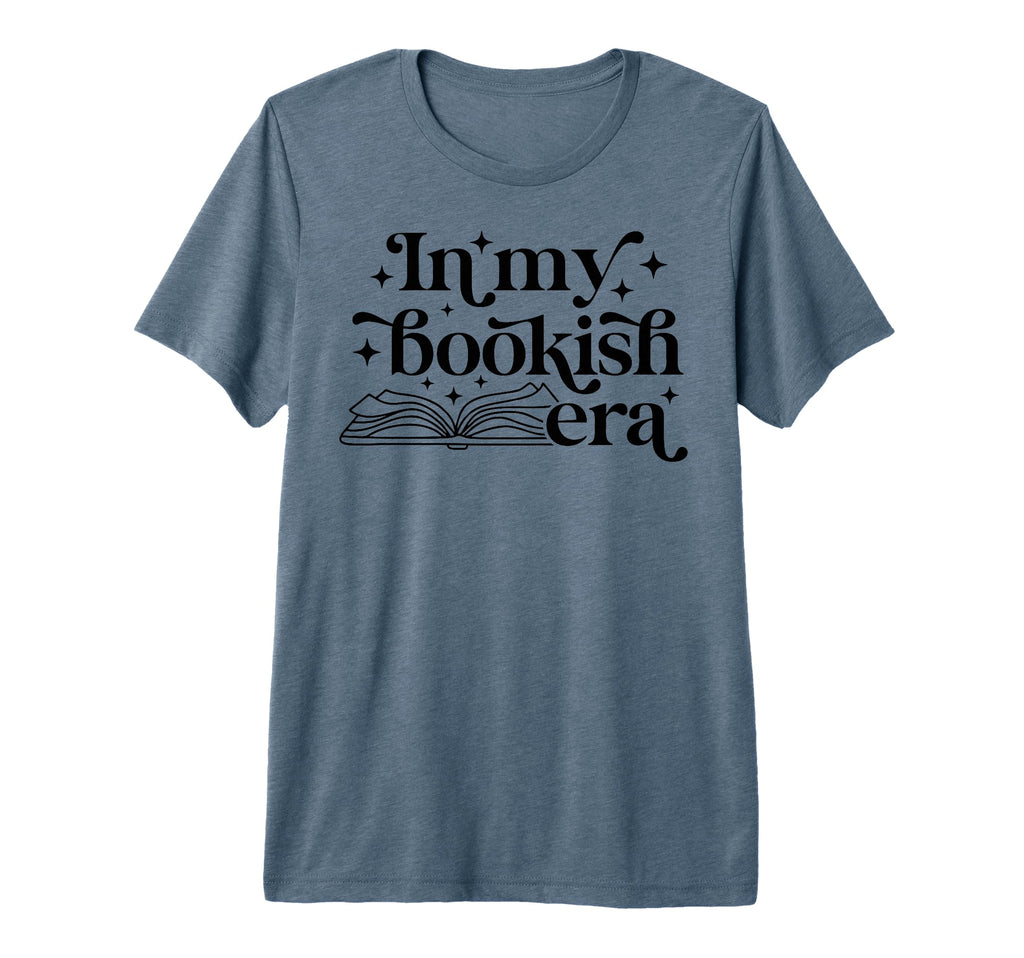 My Bookish Era Book Lover Tri Blend T-Shirt - Unique Graphic Unisex - T-Shirt, Sweatshirt, Hoodie