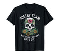 Poetry Slam Writer Poet Literature T-Shirt - Aesthetic Graphic for Adults - T-Shirt, Sweatshirt, Hoodie