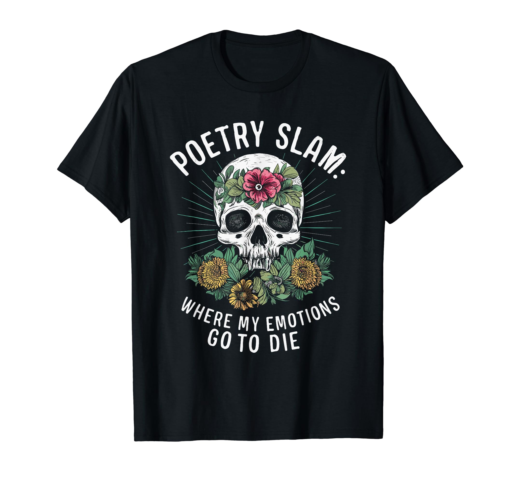 Poetry Slam Writer Poet Literature T-Shirt - Aesthetic Graphic for Adults - T-Shirt, Sweatshirt, Hoodie