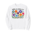 Inspired Be Kind Wildflower Words Sweatshirt - Novelty Apparel Unisex - T-Shirt, Sweatshirt, Hoodie