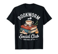 Bookworm Social Club Funny Book Readers T-Shirt - Trendy Graphic Unisex - T-Shirt, Sweatshirt, Hoodie