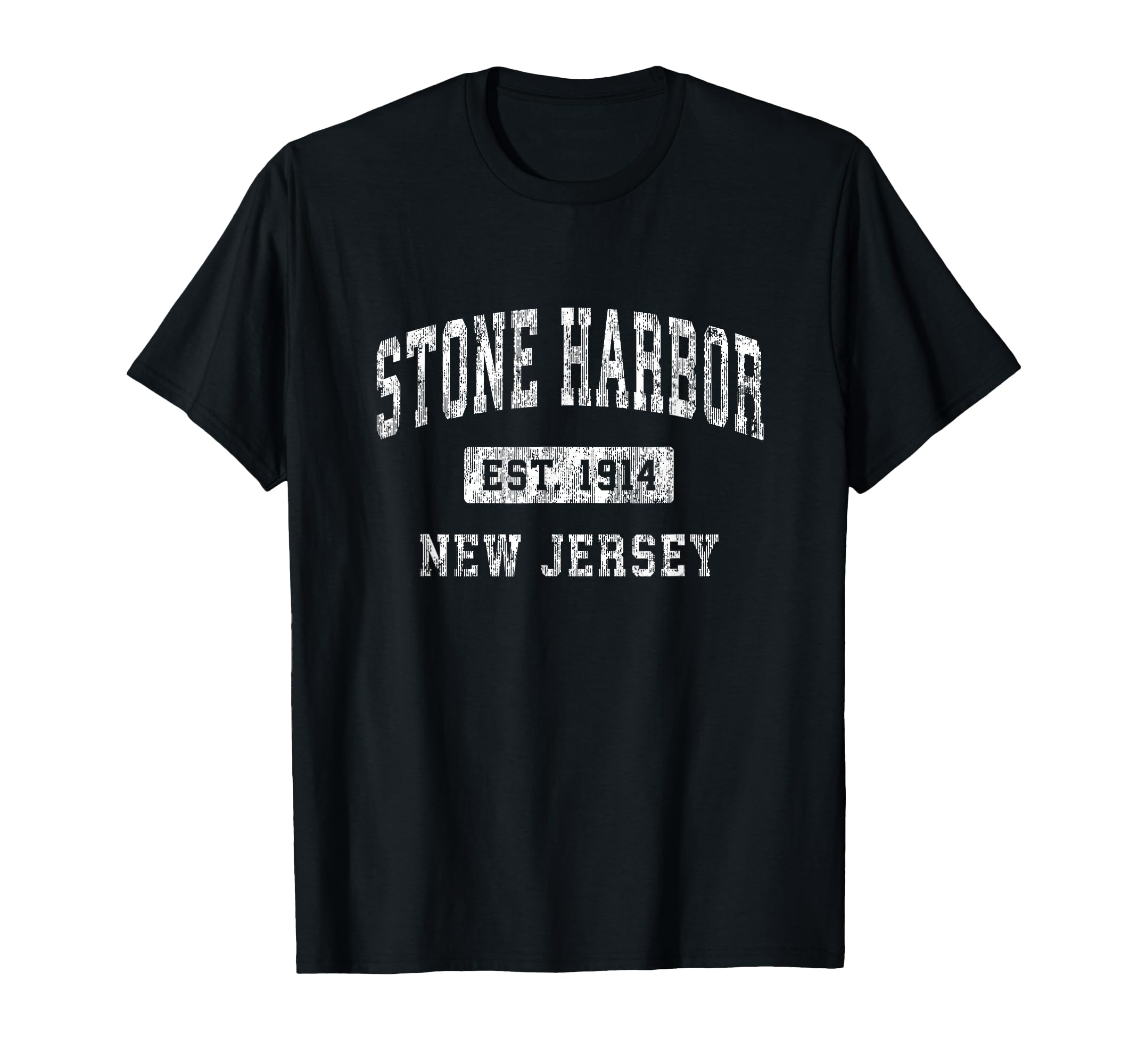 Stone Harbor New Jersey Nj Established T-Shirt - Graphic Print for Adults - T-Shirt, Sweatshirt, Hoodie