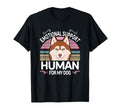 Red Husky Dog Emotional Support T-Shirt - Custom Art Print for Adults - T-Shirt, Sweatshirt, Hoodie
