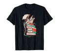 Dragon Reading Cat Books Gift Dragon T-Shirt - Aesthetic Graphic Men Women - T-Shirt, Sweatshirt, Hoodie