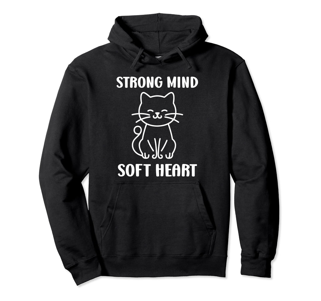 Funny Animal Strong Mind Soft Hoodie - Casual Everyday Wear for Adults - T-Shirt, Sweatshirt, Hoodie