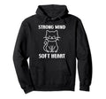 Funny Animal Strong Mind Soft Hoodie - Casual Everyday Wear for Adults - T-Shirt, Sweatshirt, Hoodie