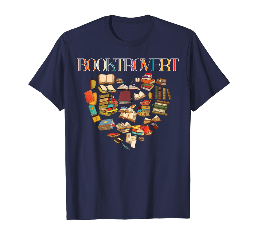 Booktrovert Books Lover Bookish T-Shirt - Casual Everyday Wear for Adults - T-Shirt, Sweatshirt, Hoodie