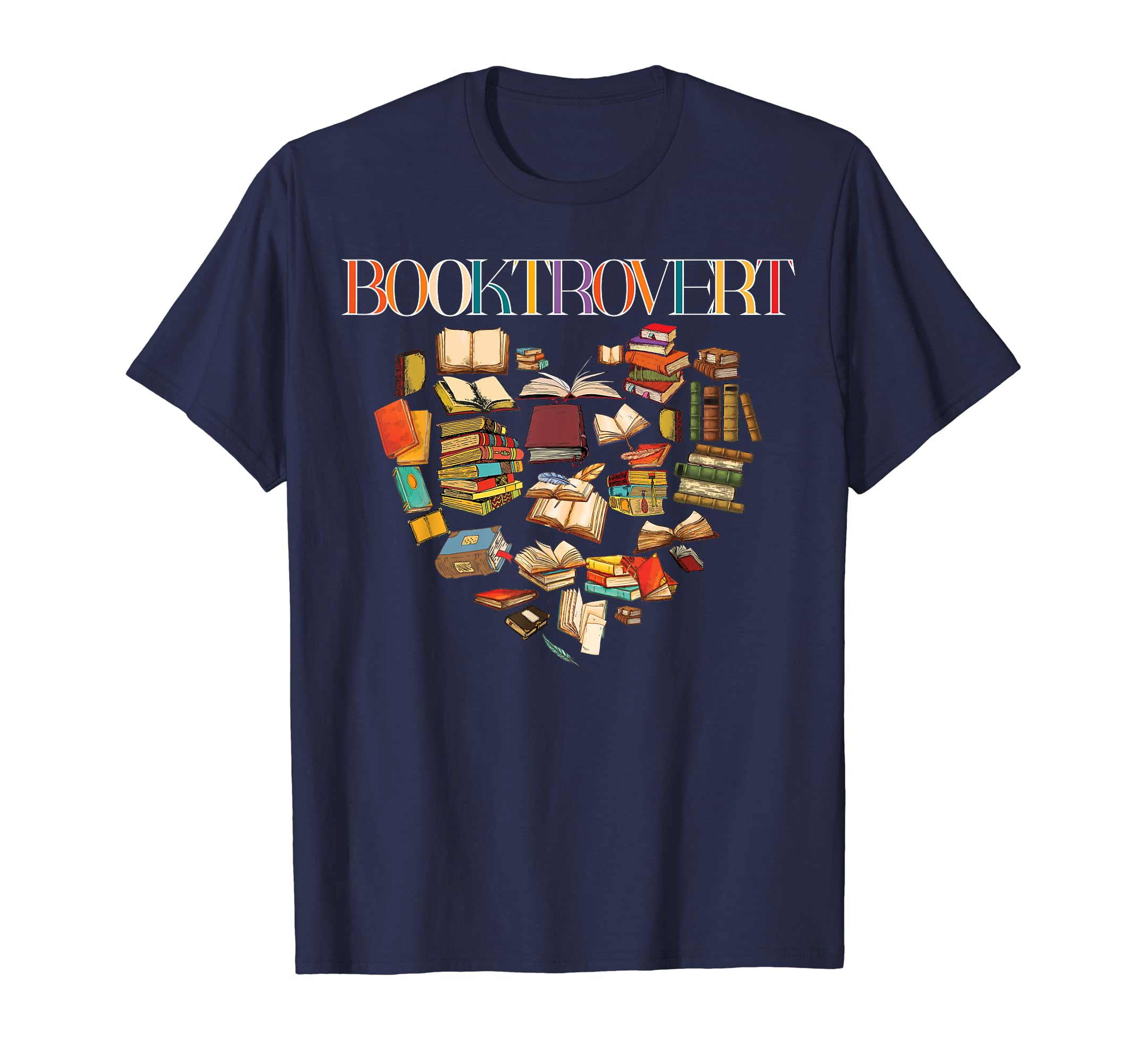 Booktrovert Books Lover Bookish T-Shirt - Casual Everyday Wear for Adults - T-Shirt, Sweatshirt, Hoodie