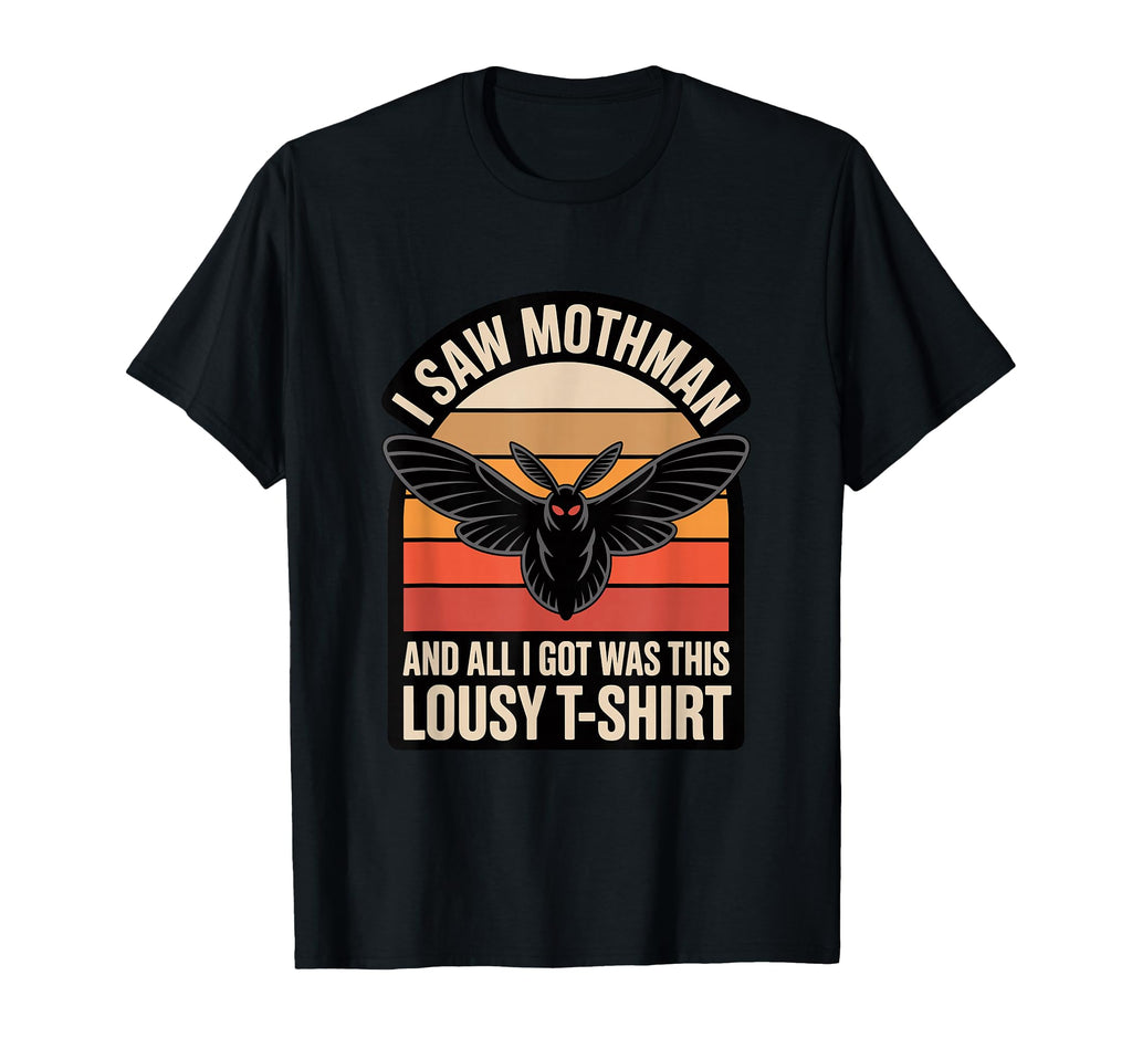 Moth Mann Cryptid Anti Social Butterfly T-Shirt - Trendy Graphic Unisex - T-Shirt, Sweatshirt, Hoodie