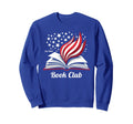 Red White And Book Club Sweatshirt - Custom Art Print Men Women - T-Shirt, Sweatshirt, Hoodie