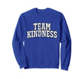Choose Kind Distressed Team Sweatshirt - Minimalist Print Men Women - T-Shirt, Sweatshirt, Hoodie