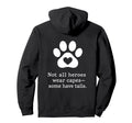 Therapy Dog Mom Heroes Tails Pet Hoodie - Custom Art Print for Adults - T-Shirt, Sweatshirt, Hoodie