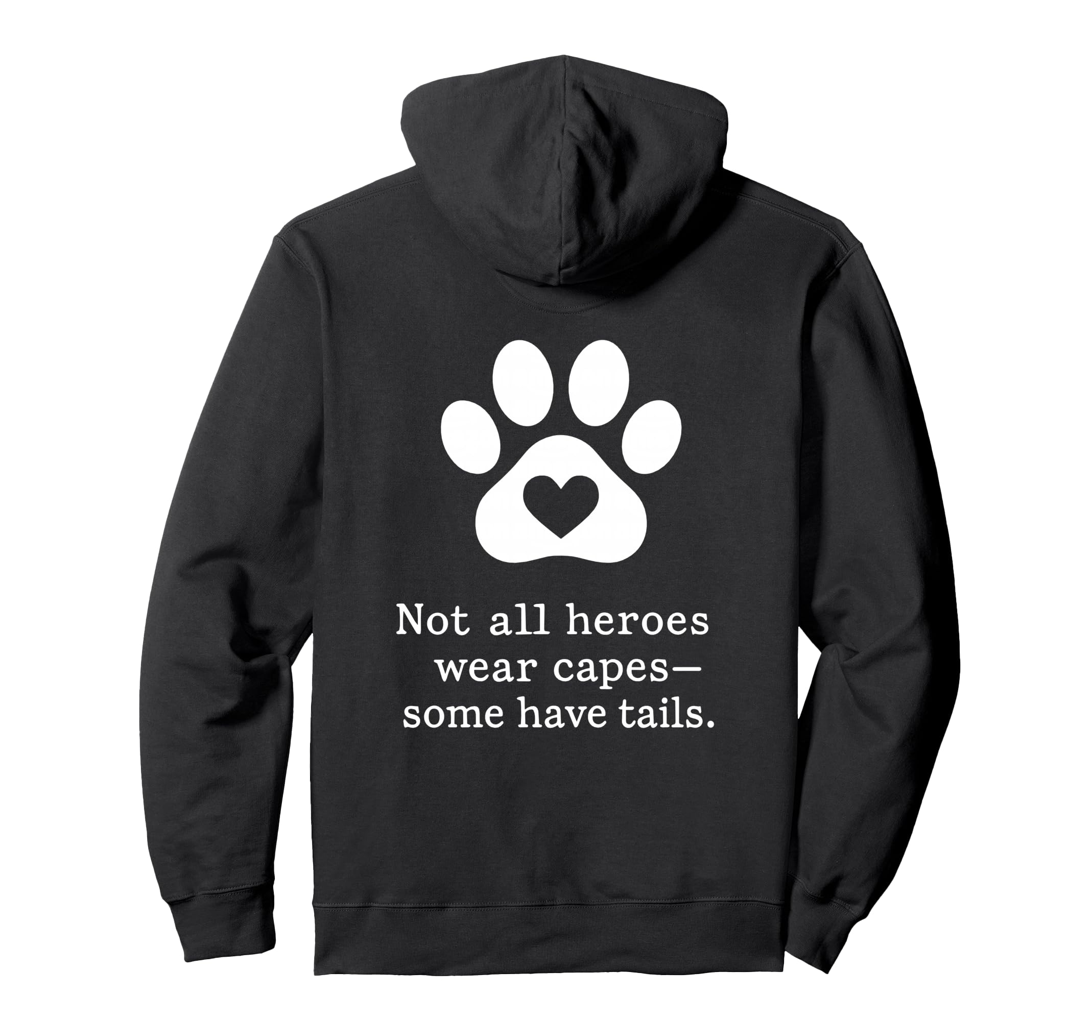 Therapy Dog Mom Heroes Tails Pet Hoodie - Custom Art Print for Adults - T-Shirt, Sweatshirt, Hoodie