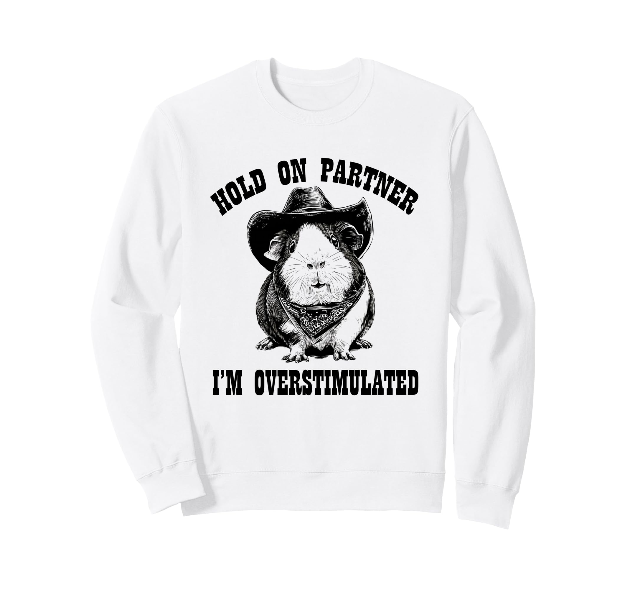Funny Adhd Western Howdy Partner Sweatshirt - Unique Graphic Men Women - T-Shirt, Sweatshirt, Hoodie