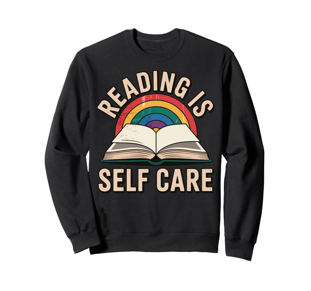 Reading Book Avid Reader Bibliophile Hoodie - Novelty Apparel Unisex - T-Shirt, Sweatshirt, Hoodie