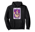 Tarot Card Reader Skeleton Book Lover Hoodie - Novelty Apparel Men Women - T-Shirt, Sweatshirt, Hoodie