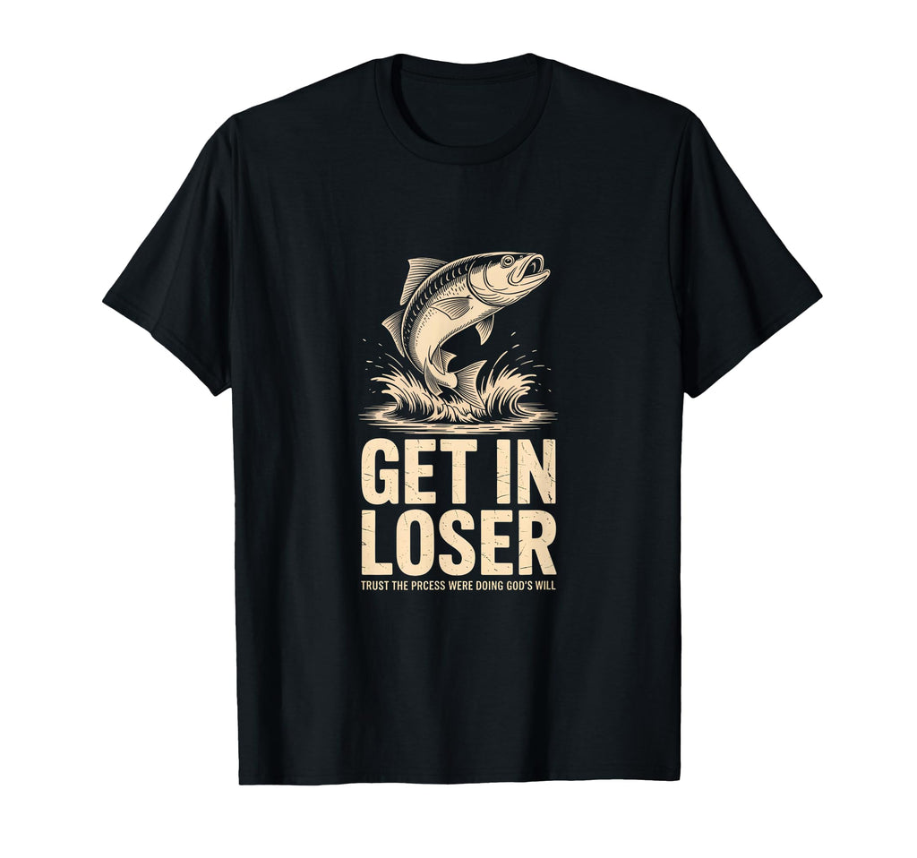 Get Loser Funny Fish Jumping T-Shirt - Streetwear Style for Adults - T-Shirt, Sweatshirt, Hoodie
