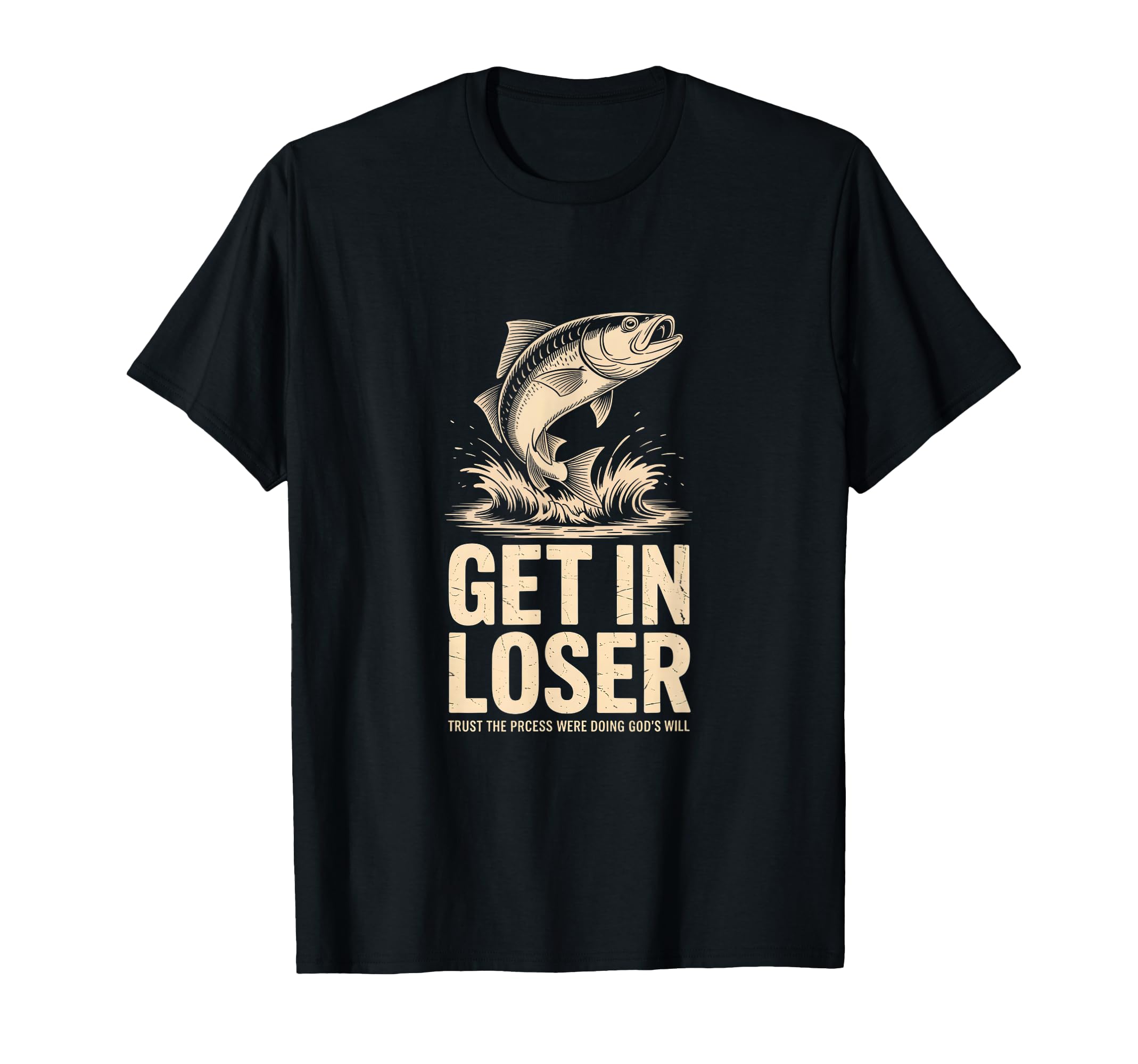 Get Loser Funny Fish Jumping T-Shirt - Streetwear Style for Adults - T-Shirt, Sweatshirt, Hoodie