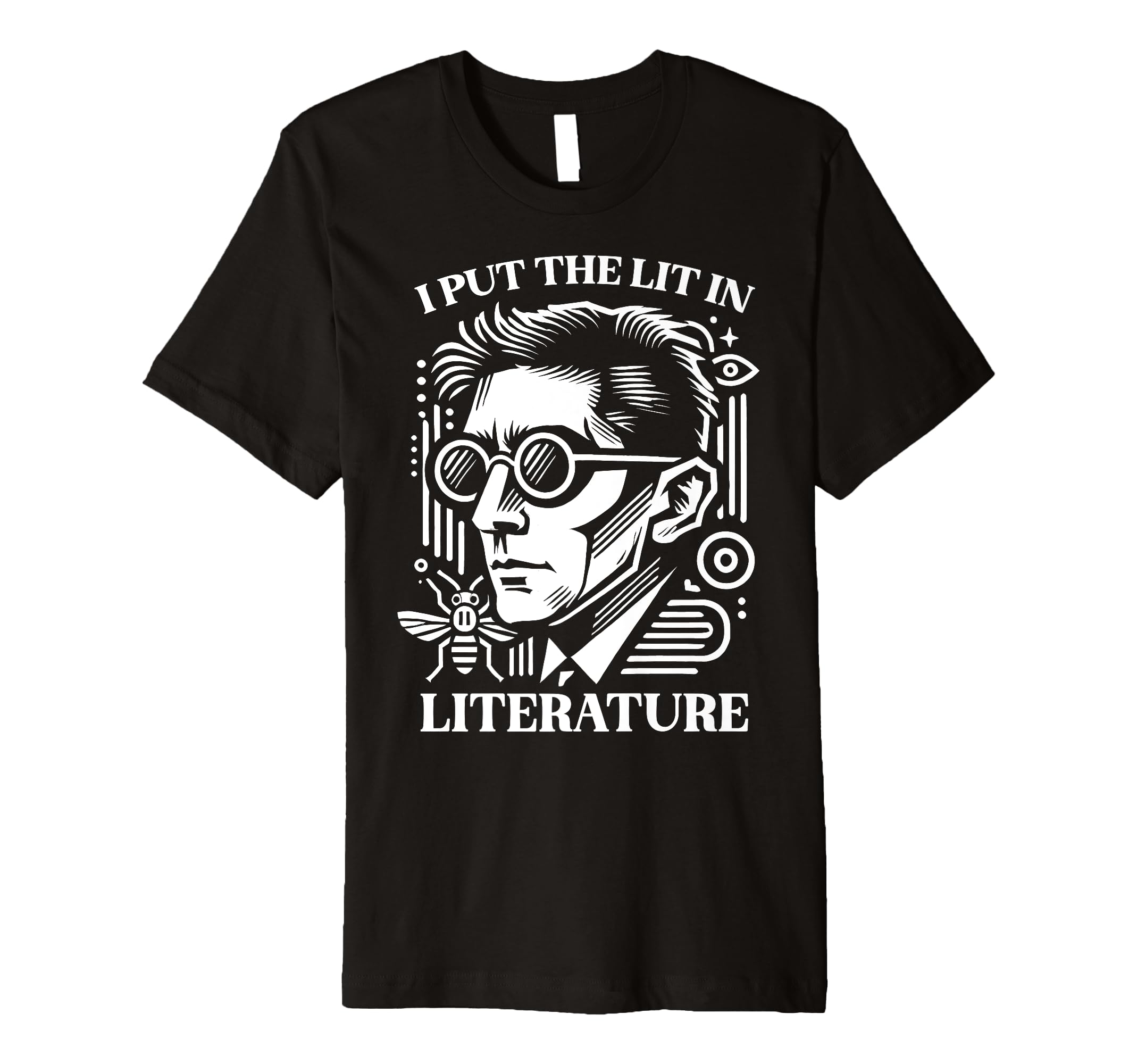 Lit Literature Franz Kafka Writer And T-Shirt - Unique Graphic for Adults - T-Shirt, Sweatshirt, Hoodie