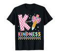 K Is Kindness Pencil Bow Teacher Be Kind T-Shirt - Minimalist Print Unisex - T-Shirt, Sweatshirt, Hoodie