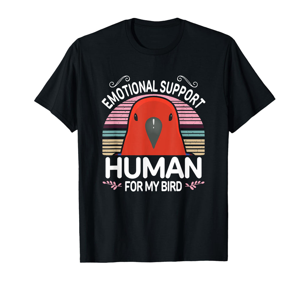 Female Eclectus Parrot Emotional T-Shirt - Casual Everyday Wear Men Women - T-Shirt, Sweatshirt, Hoodie