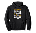 Rough Collie Books Coffee Rough Collie Hoodie - Minimalist Print for Adults - T-Shirt, Sweatshirt, Hoodie