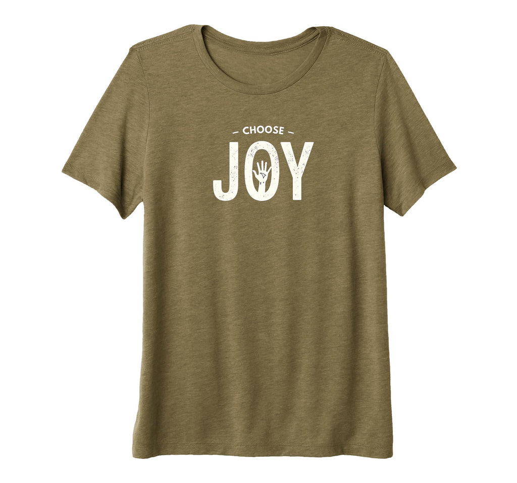 Choose Joy Inspirational Typography T-Shirt - Streetwear Style Unisex - T-Shirt, Sweatshirt, Hoodie