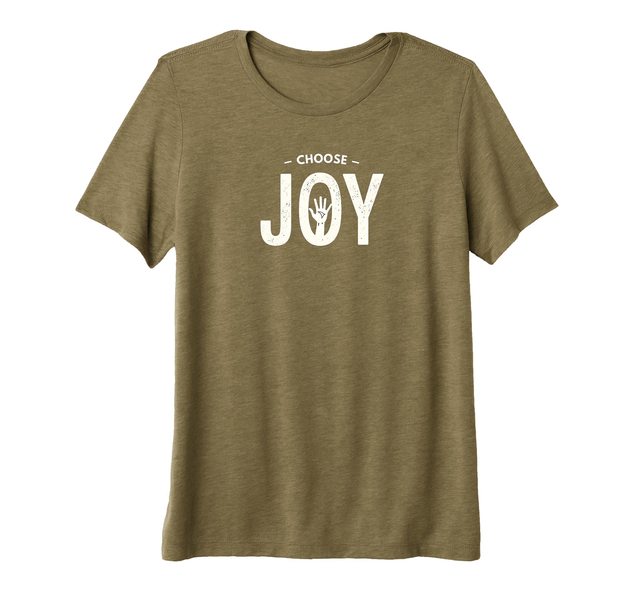 Choose Joy Inspirational Typography T-Shirt - Trendy Graphic Unisex - T-Shirt, Sweatshirt, Hoodie