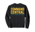Command Central Overthinking Sweatshirt - Trendy Graphic for Adults - T-Shirt, Sweatshirt, Hoodie