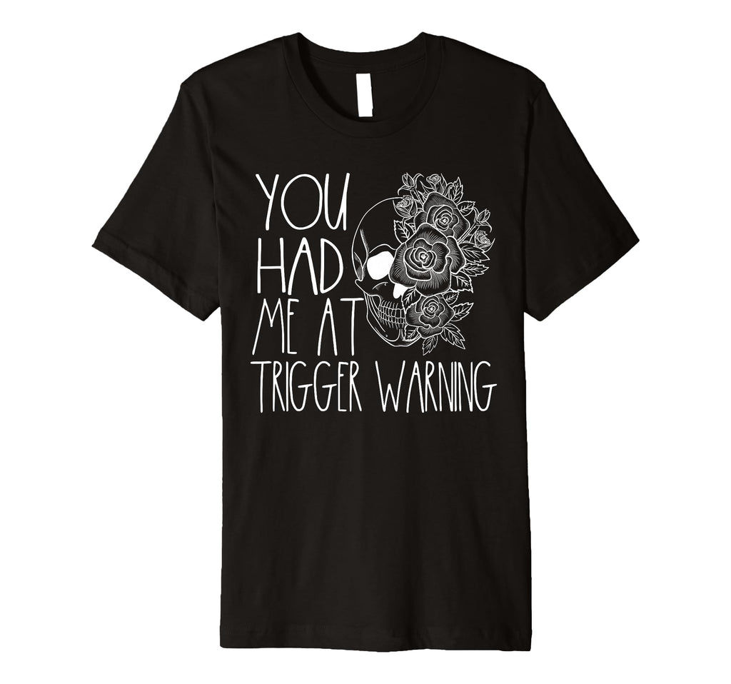 Dark Romance Reader Trigger Warning T-Shirt - Novelty Apparel for Adults - T-Shirt, Sweatshirt, Hoodie