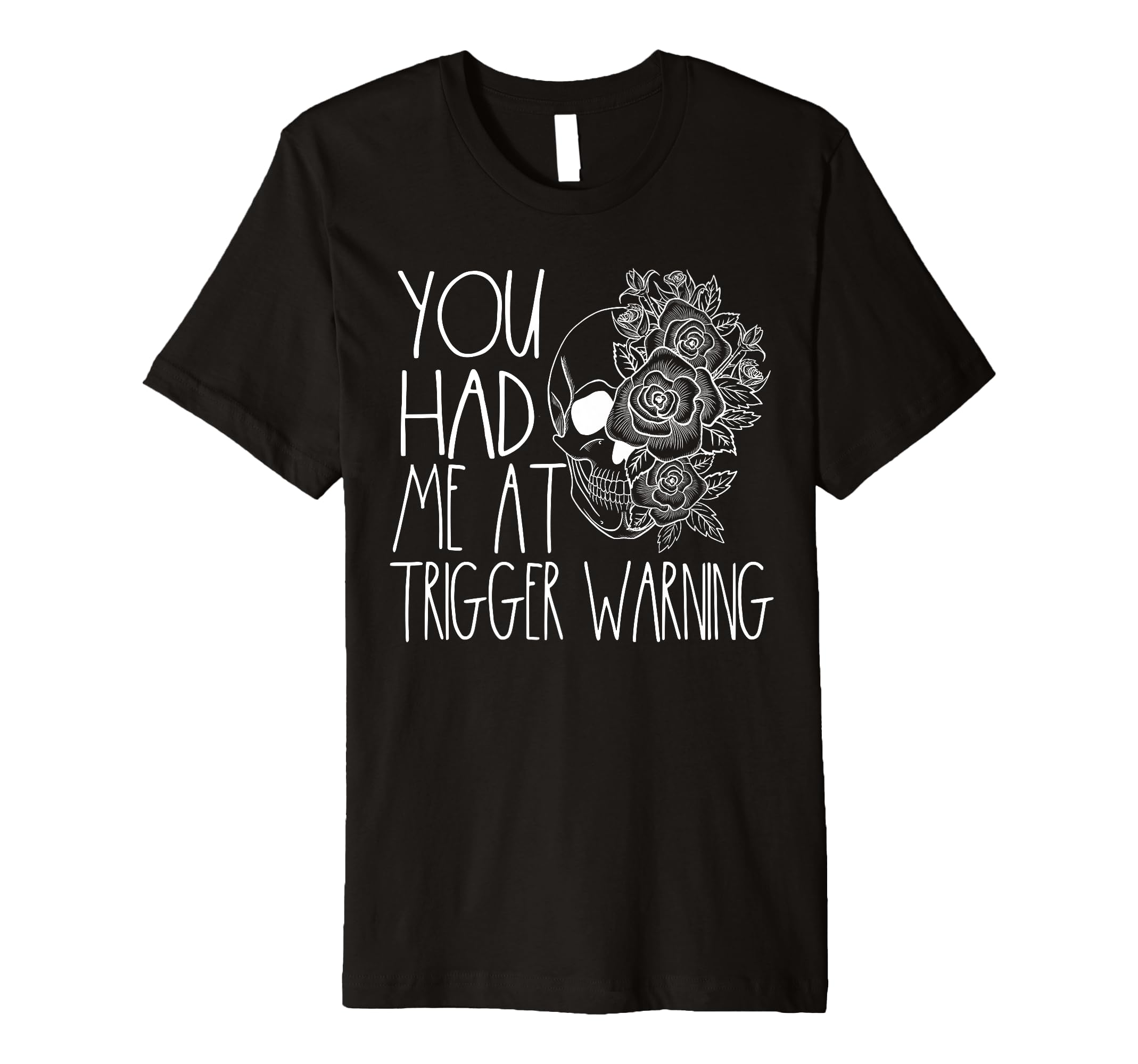 Dark Romance Reader Trigger Warning T-Shirt - Novelty Apparel for Adults - T-Shirt, Sweatshirt, Hoodie