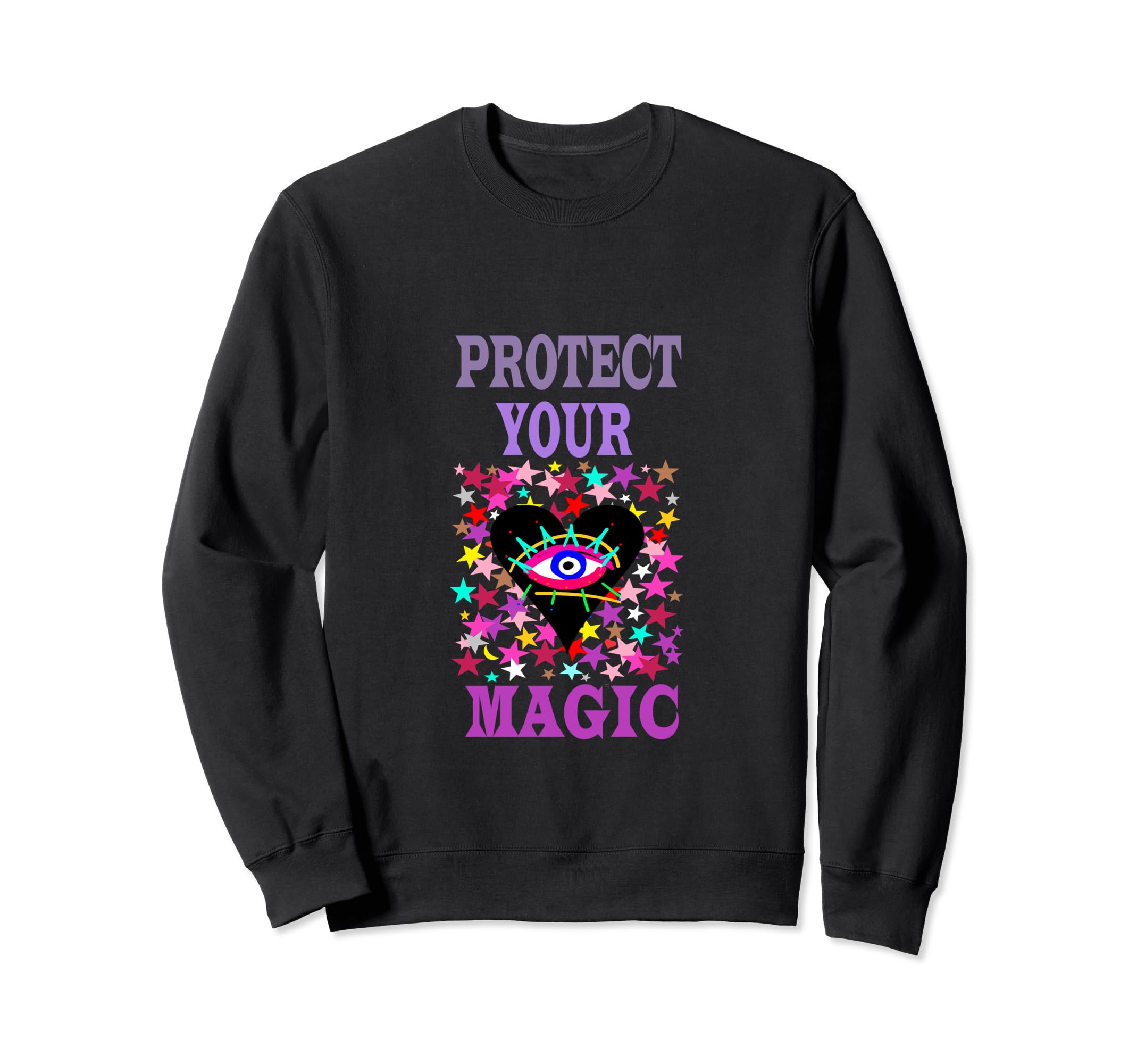 Protect Your Magical Energy Evil Sweatshirt - Aesthetic Graphic Men Women - T-Shirt, Sweatshirt, Hoodie