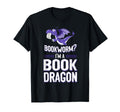Bookworm Im Book Dragon Book T-Shirt - Casual Everyday Wear Unisex - T-Shirt, Sweatshirt, Hoodie