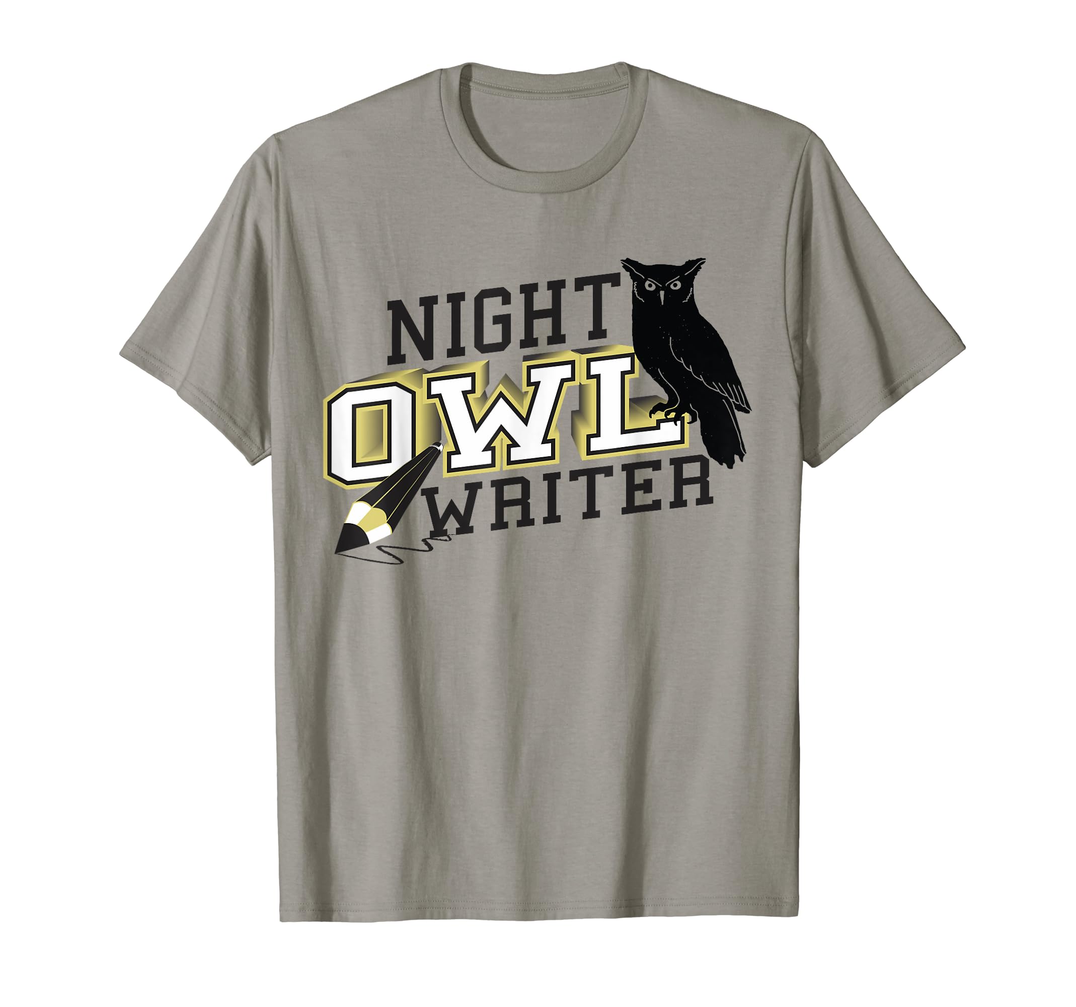 Bookish Bizness Night Owl Writer T-Shirt - Minimalist Print Unisex - T-Shirt, Sweatshirt, Hoodie