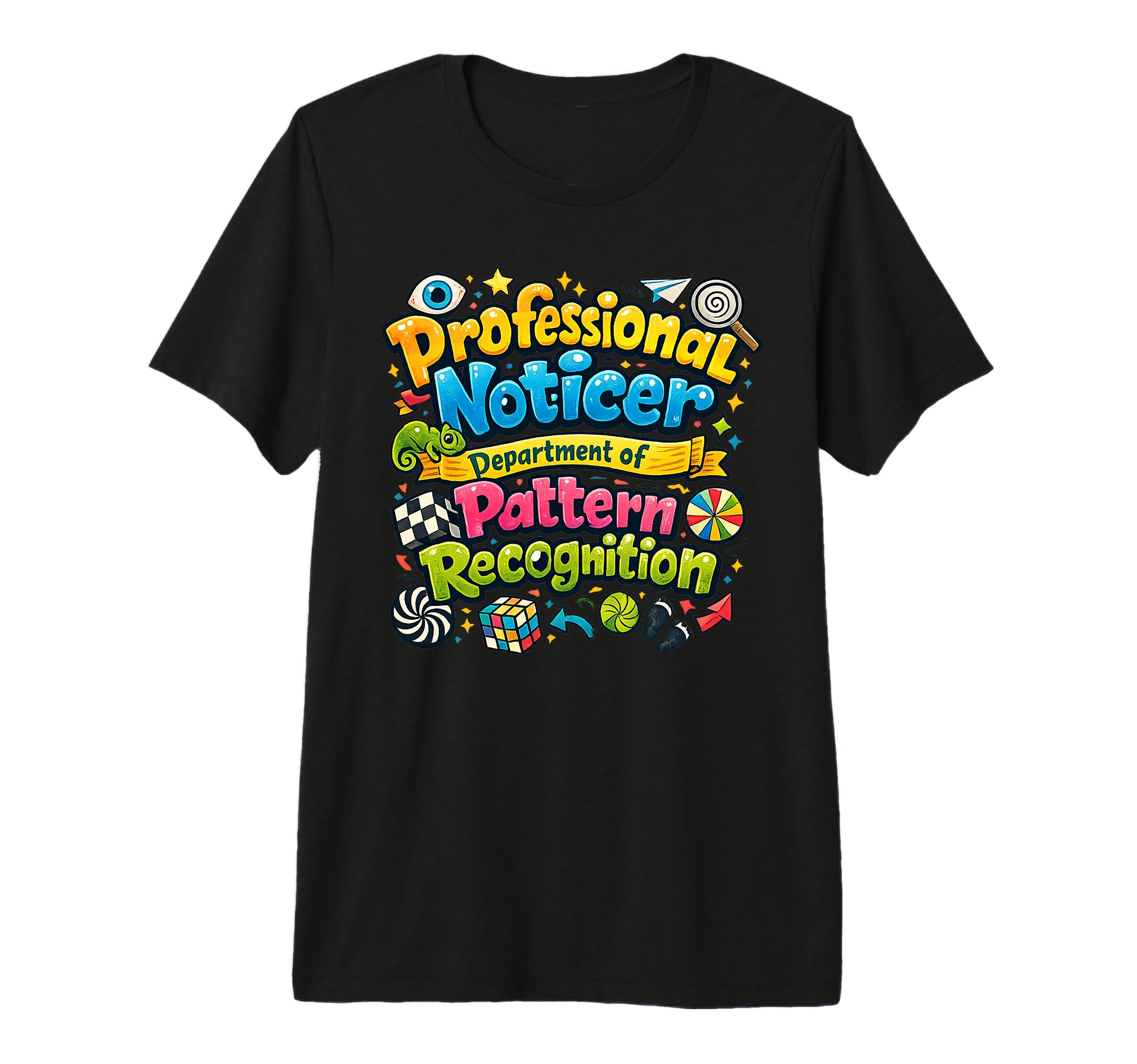 Funny Professional Noticer Department T-Shirt - Trendy Graphic for Adults - T-Shirt, Sweatshirt, Hoodie