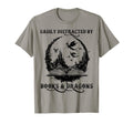 Easily Distracted Books Dragons T-Shirt - Custom Art Print for Adults - T-Shirt, Sweatshirt, Hoodie