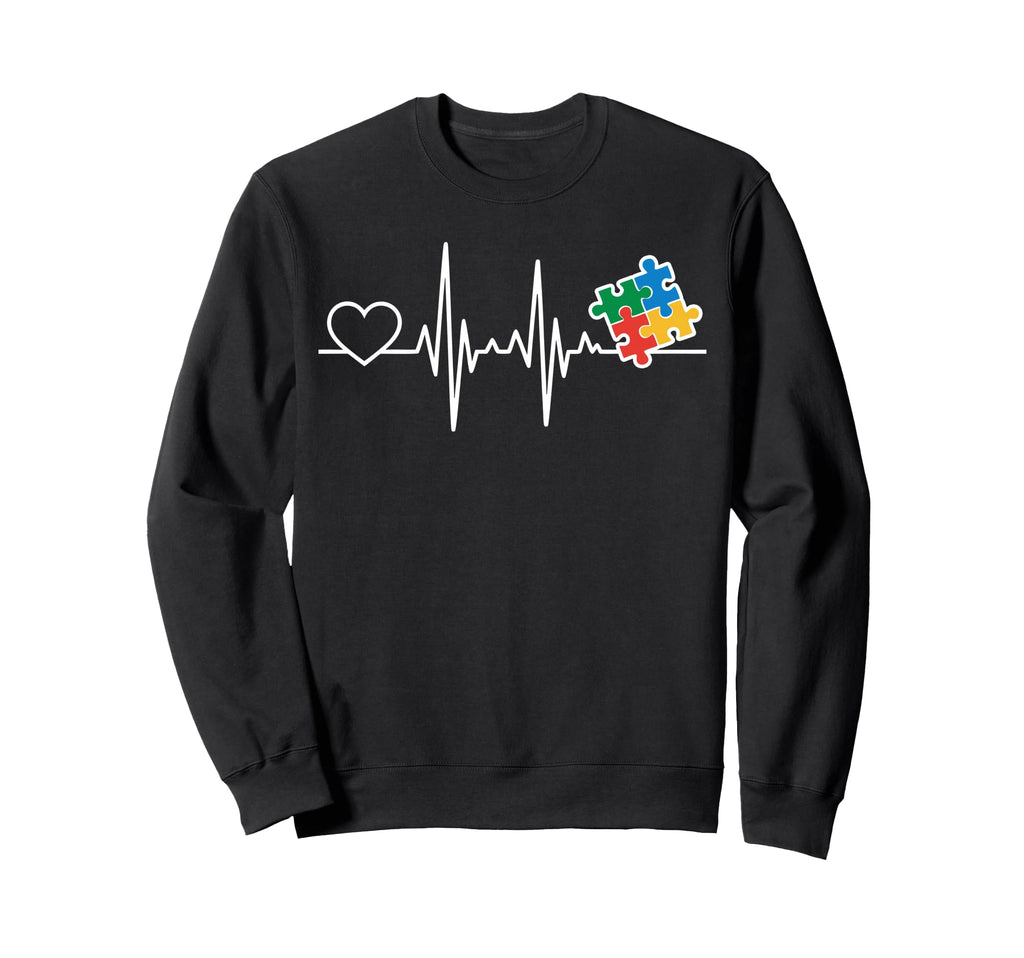Autism Mom Autism Dad Autistic Sweatshirt - Fun Novelty Design Men Women - T-Shirt, Sweatshirt, Hoodie