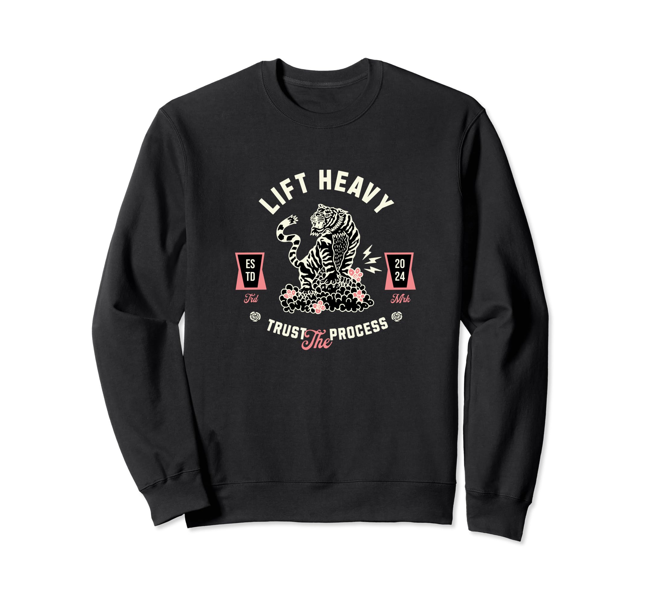 Lift Heavy Trust Process Gym Wear Sweatshirt - Streetwear Style for Adults - T-Shirt, Sweatshirt, Hoodie