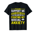 Social Anxiety Relief Introvert Month T-Shirt - Trendy Graphic Men Women - T-Shirt, Sweatshirt, Hoodie