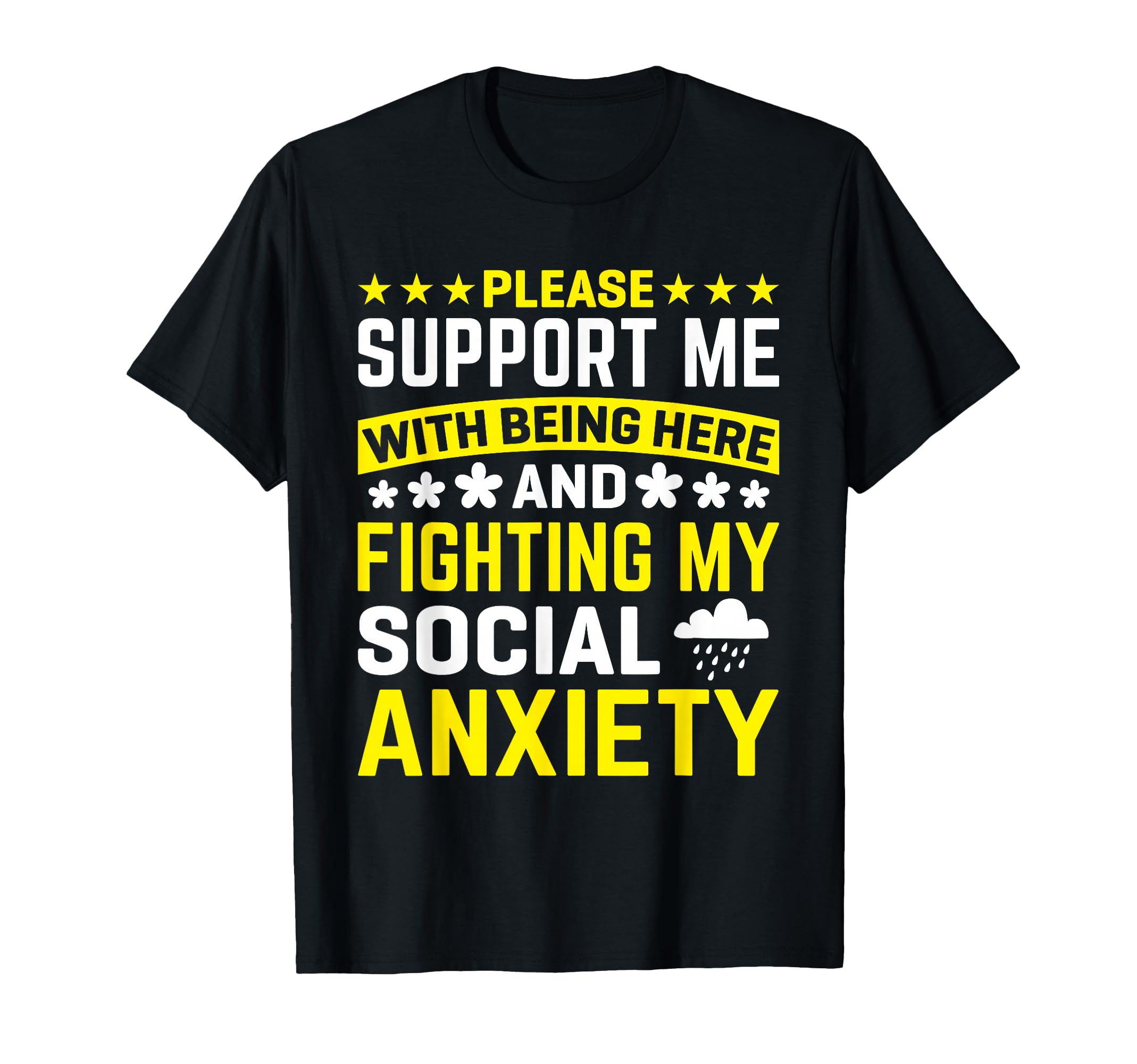 Social Anxiety Relief Introvert Month T-Shirt - Trendy Graphic Men Women - T-Shirt, Sweatshirt, Hoodie