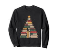 Snowy Book Tree Readers And Sweatshirt - Trendy Graphic for Adults - T-Shirt, Sweatshirt, Hoodie