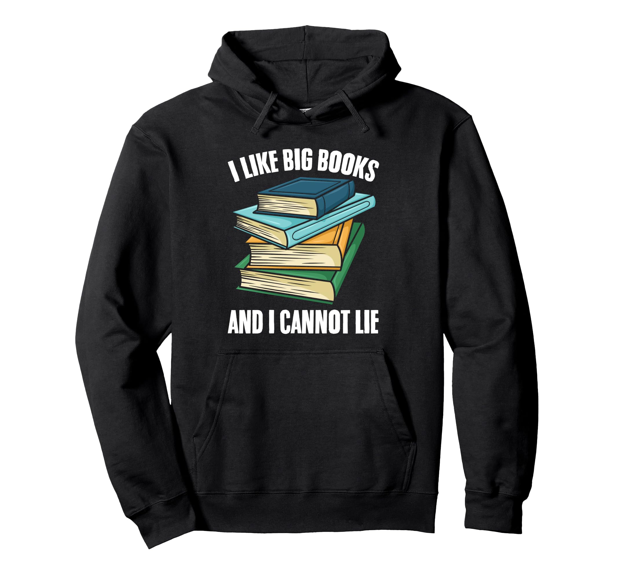 Reading Bookworm Literature Big Books Hoodie - Novelty Apparel Unisex - T-Shirt, Sweatshirt, Hoodie