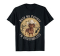 Hold Partner Overstimulated Cowboy T-Shirt - Graphic Print Men Women - T-Shirt, Sweatshirt, Hoodie