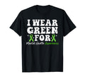 I Wear Green Mental Health Awareness T-Shirt - Custom Art Print Unisex - T-Shirt, Sweatshirt, Hoodie