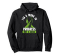 Work Progress Not Mess Mental Hoodie - Casual Everyday Wear Men Women - T-Shirt, Sweatshirt, Hoodie