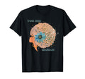 Afro Black Blue Pressed Flower You Are T-Shirt - Minimalist Print Unisex - T-Shirt, Sweatshirt, Hoodie