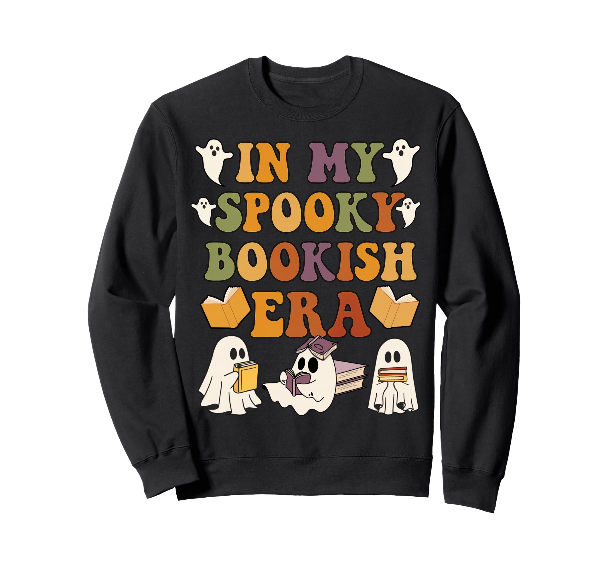 My Spooky Bookish Era Halloween Sweatshirt - Aesthetic Graphic for Adults - T-Shirt, Sweatshirt, Hoodie