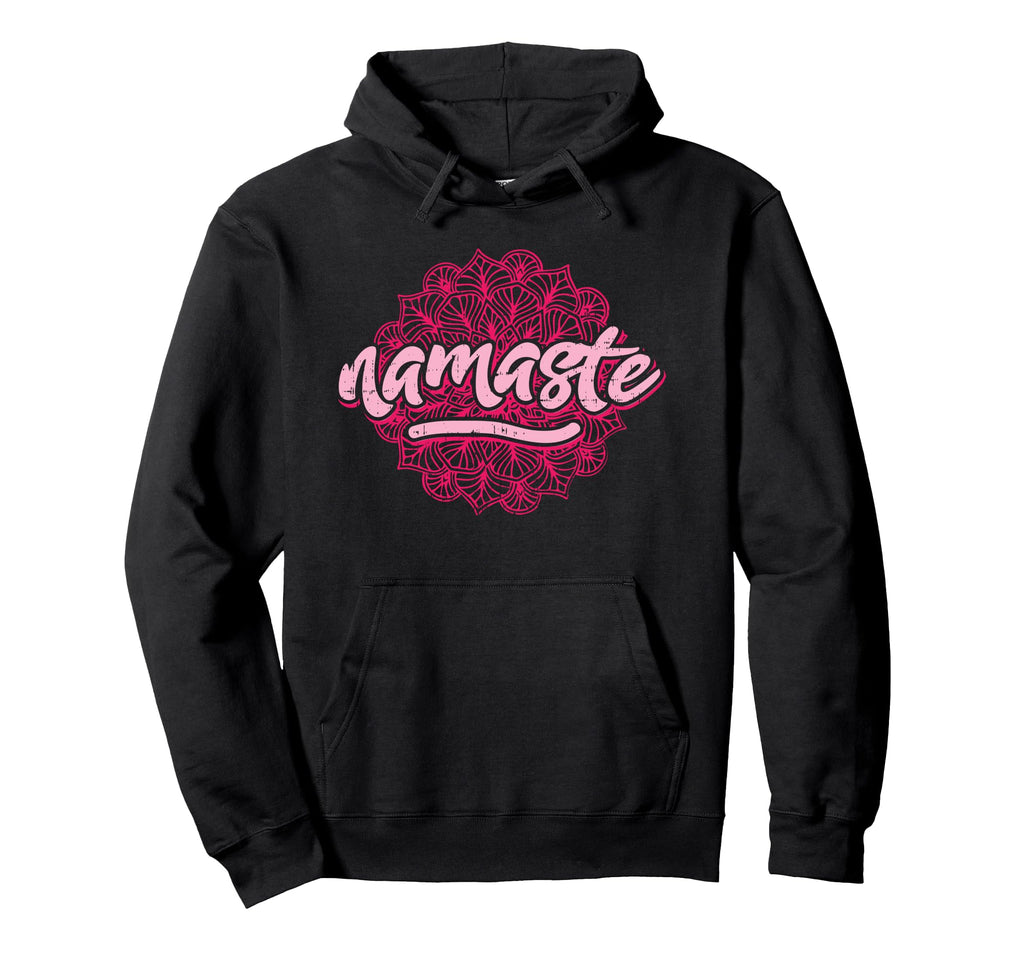 Namaste Peaceful Vibes Mindfulness Art Hoodie - Aesthetic Graphic Unisex - T-Shirt, Sweatshirt, Hoodie