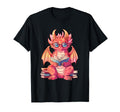 Dragon Reading Book Bookworm Books T-Shirt - Casual Everyday Wear Unisex - T-Shirt, Sweatshirt, Hoodie