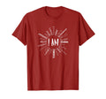 I Am Affirmations Root Chakra T-Shirt - Custom Art Print Unisex - T-Shirt, Sweatshirt, Hoodie